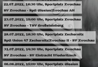 Saisonvorbereitung 2022/23 – 1.Mannschaft