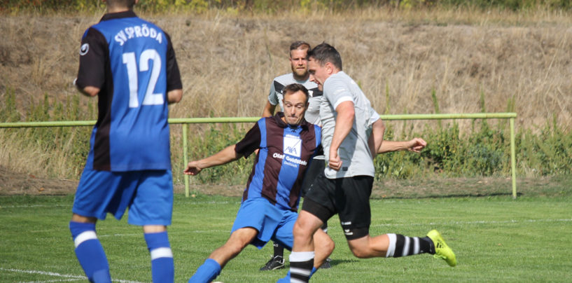 Knappe Niederlage gegen SV Spröda